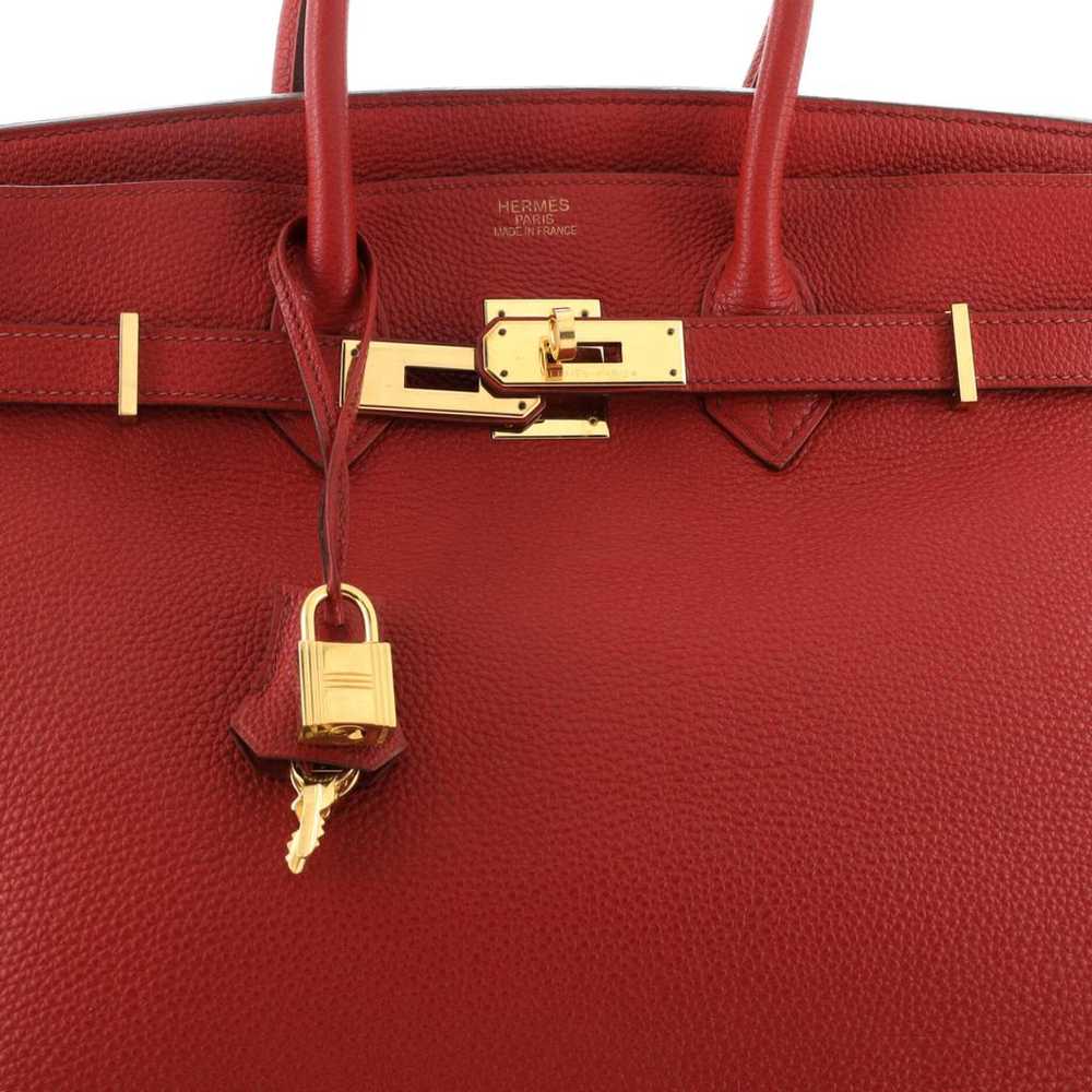 Hermès Birkin 35 leather tote - image 6