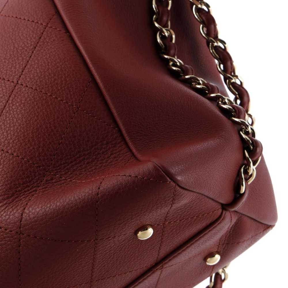 Chanel Classic Cc Shopping leather tote - image 8