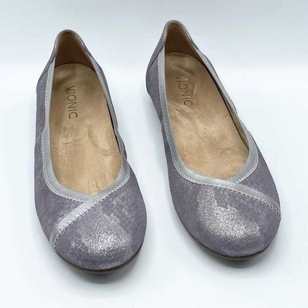 Vionic Caroll lavender print flats - Women’s US 8 - image 1