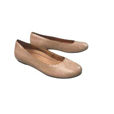 New Vionic Julieta Embossed Taupe Ballet Flat Wome