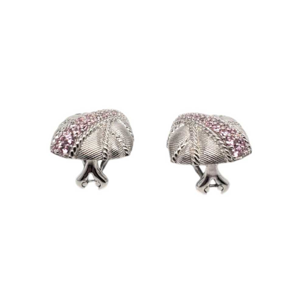 Judith Ripka Silver earrings - image 6