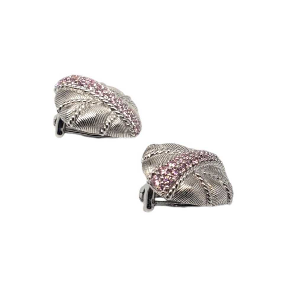 Judith Ripka Silver earrings - image 7