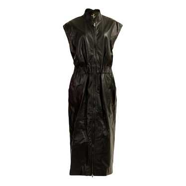 Ferrari Leather mid-length dress - image 1