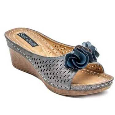 Good Choice Juliet Perforated Flower Comfort Slid… - image 1