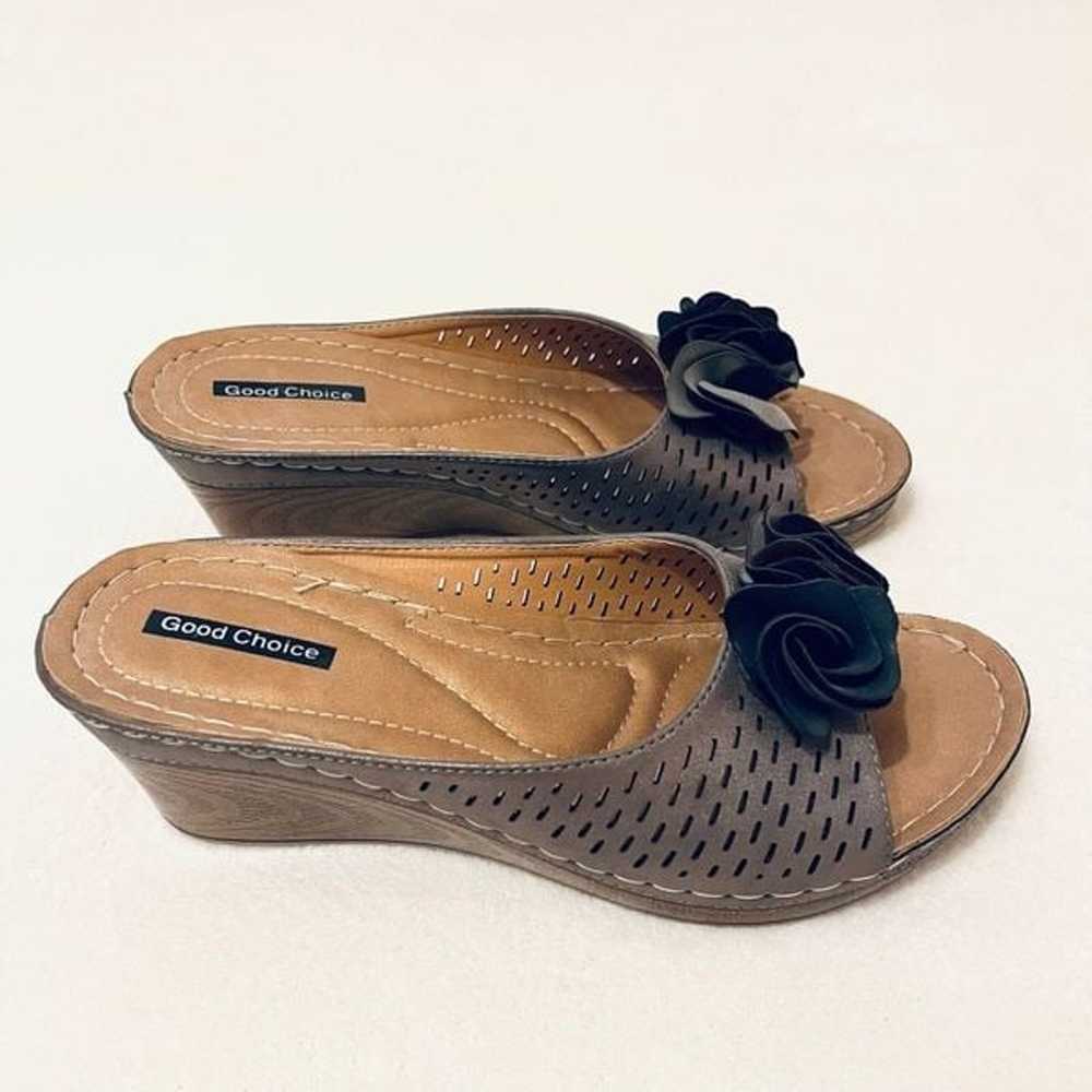 Good Choice Juliet Perforated Flower Comfort Slid… - image 4