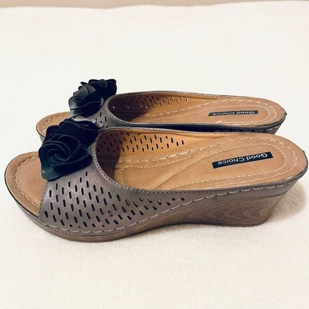 Good Choice Juliet Perforated Flower Comfort Slid… - image 6