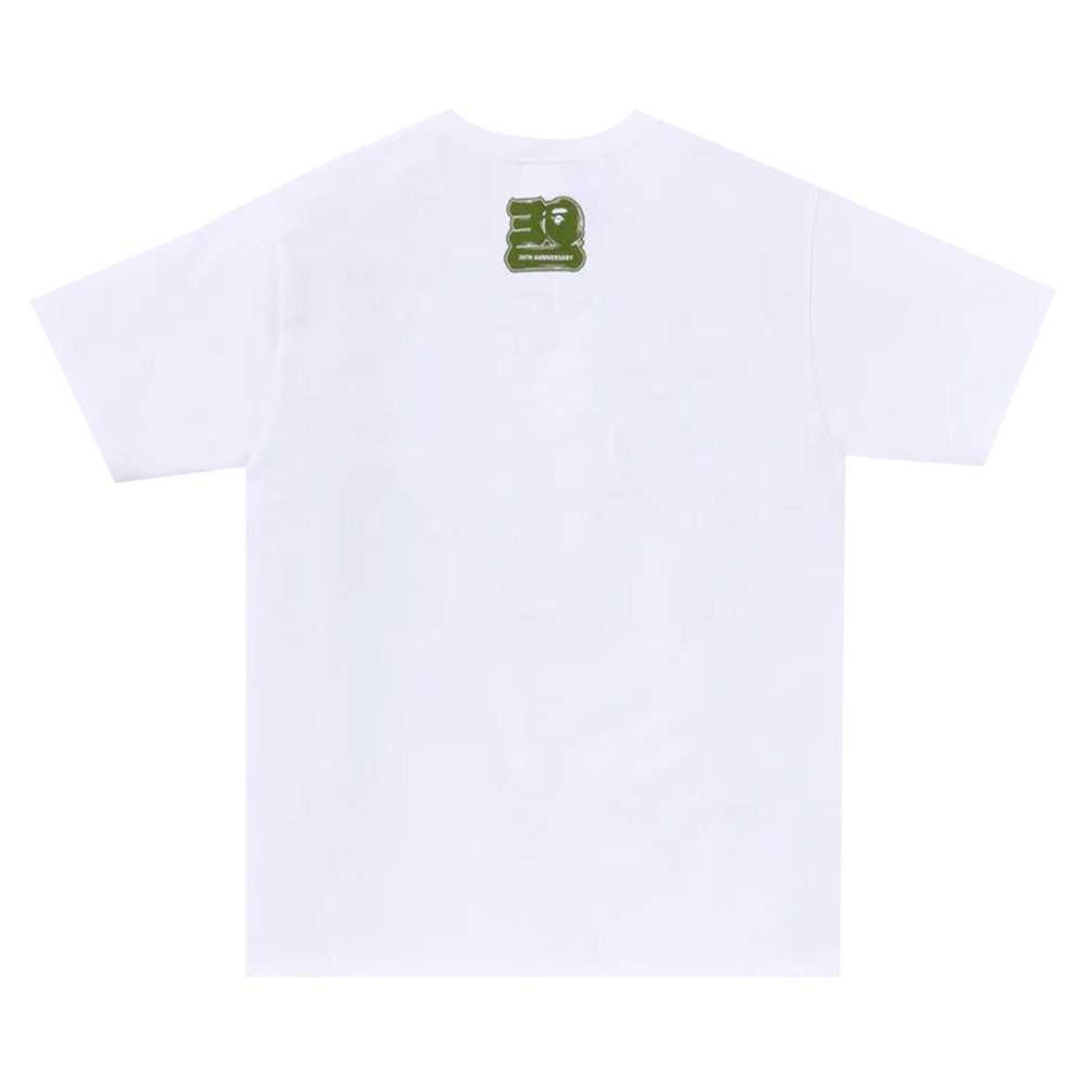 Bape BAPE 30th Anniversary Tee #1 'White/Green' - image 2