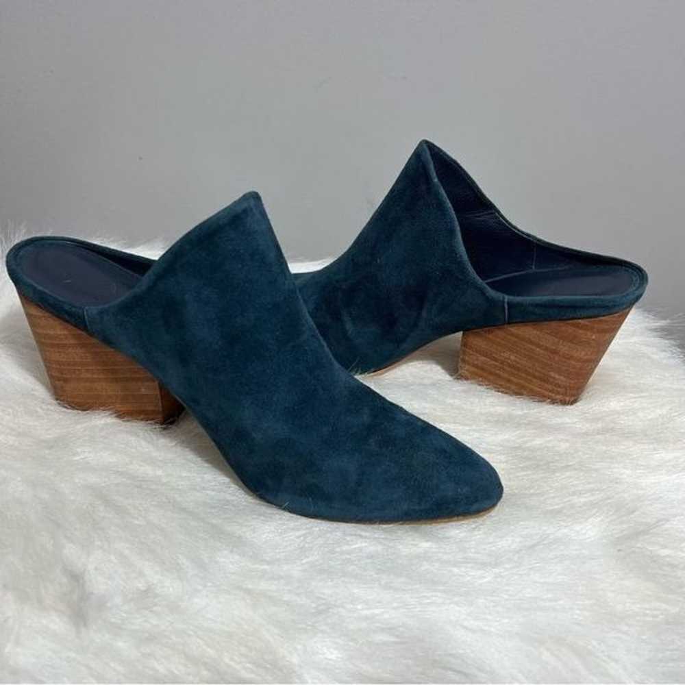 Able (Local + Global) Rojas Blue Suede Mule - 9.5 - image 7