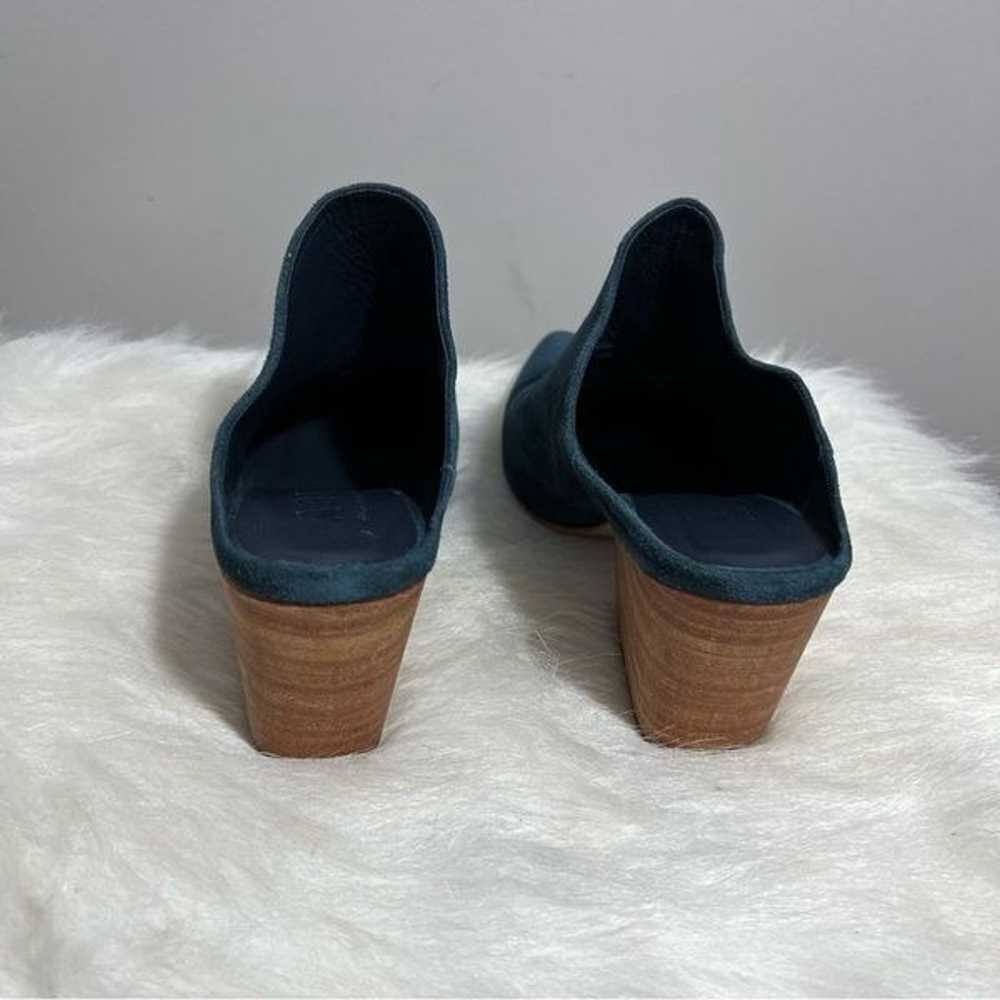 Able (Local + Global) Rojas Blue Suede Mule - 9.5 - image 8