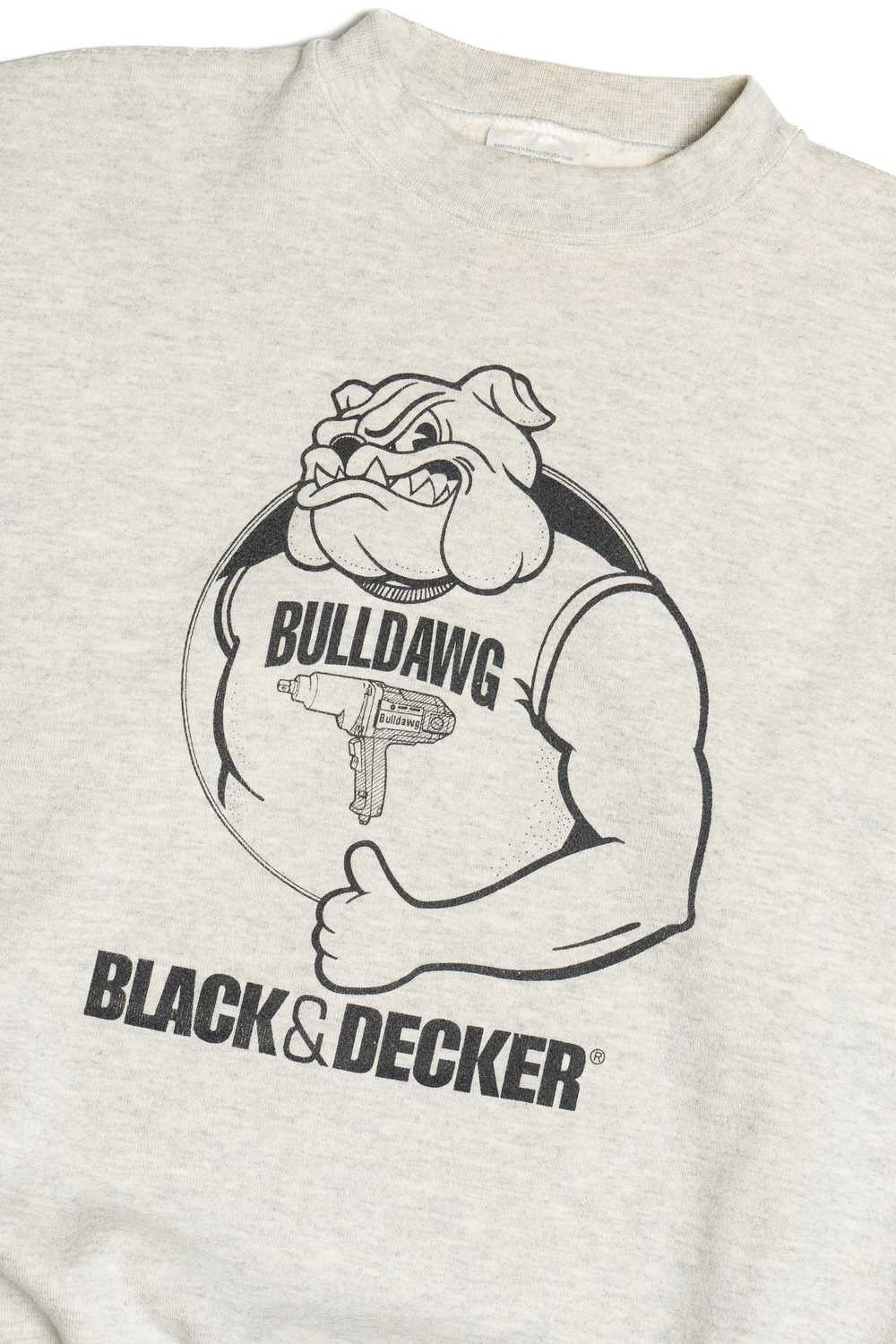 Vintage Black & Decker "Bulldawg" Tultex Sweatshi… - image 2