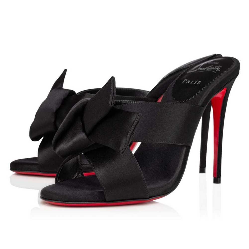 Christian Louboutin Silk heels - image 2