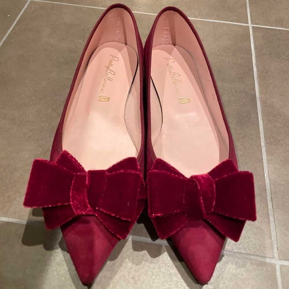 Pretty Ballerina 39 Ribbon Flat Shoes Pumps / Dia… - image 2