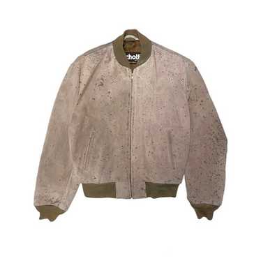 ジャケット・アウター 80s Schott suede leather bomber jkt Schott suede bomber - Gem