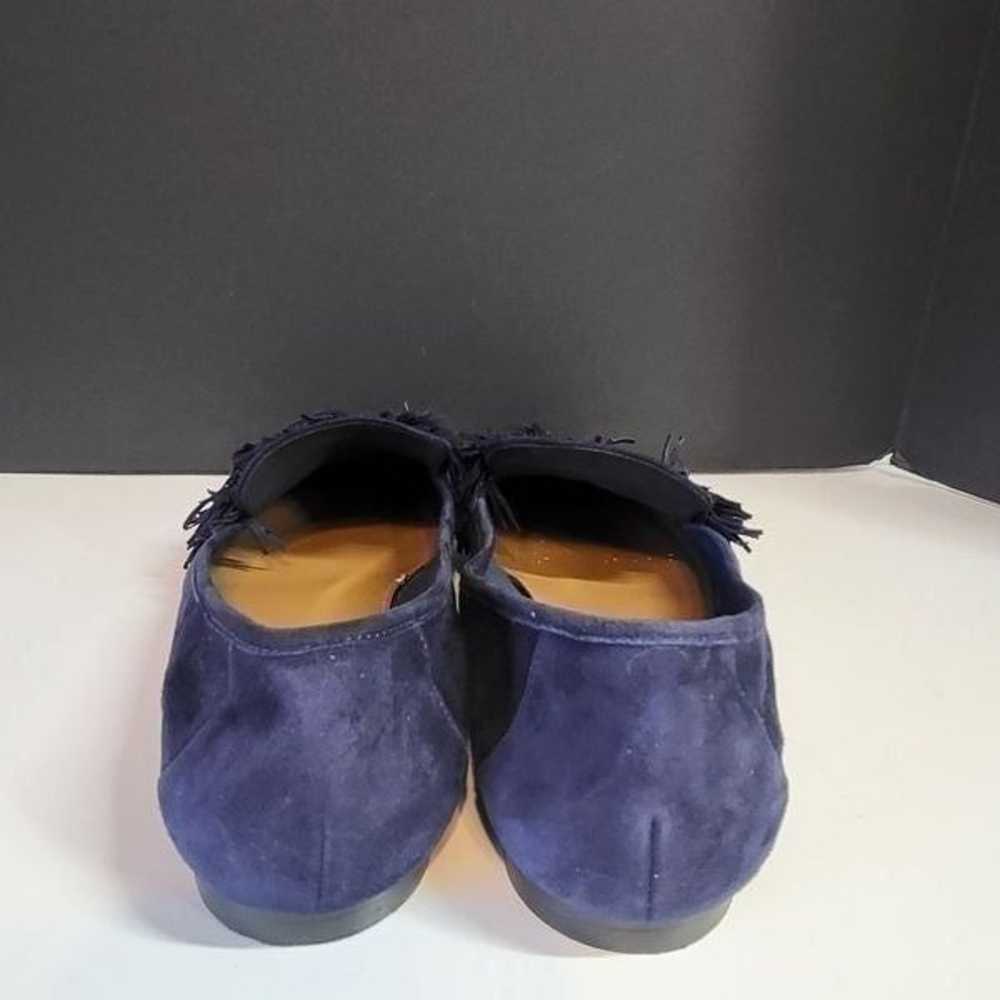 Aquazurra Firenze Navy Blue Suede Shoes - image 10