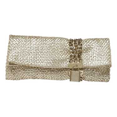 Jimmy Choo Chandra leather clutch bag - image 1