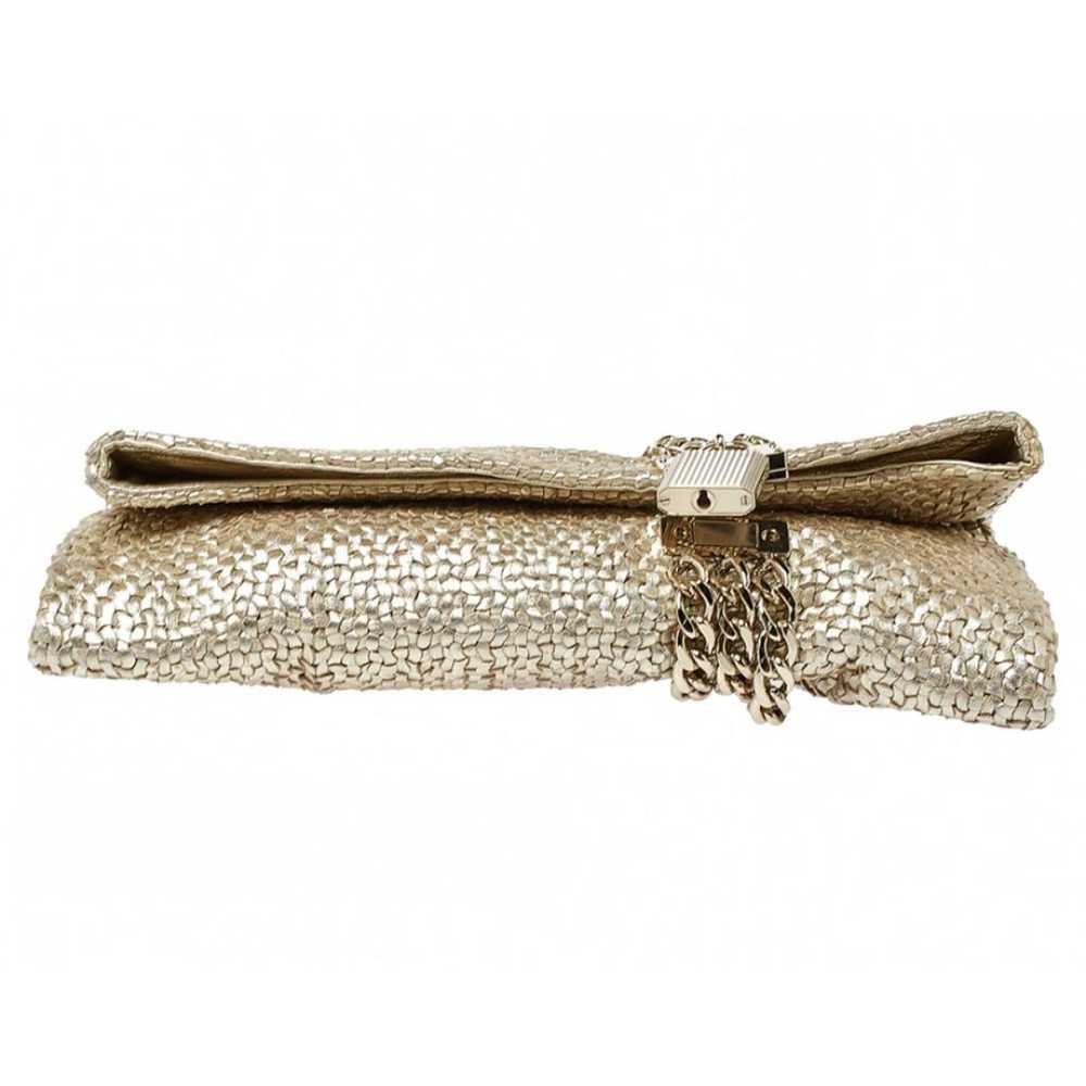 Jimmy Choo Chandra leather clutch bag - image 6