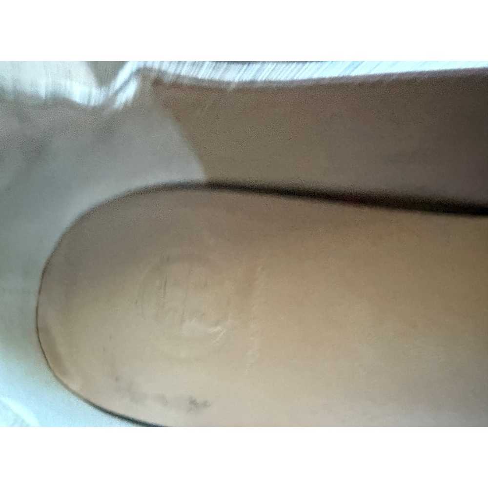 Tory Burch Silver flats size 8 EUC - image 5