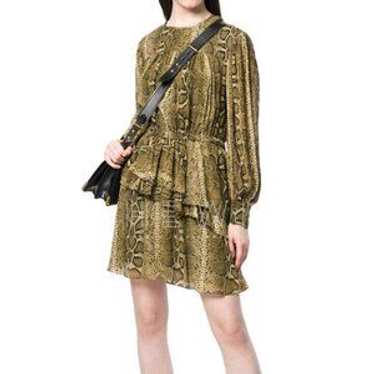 Isabel Marant Etoile Java Python Print Mini Dress… - image 1