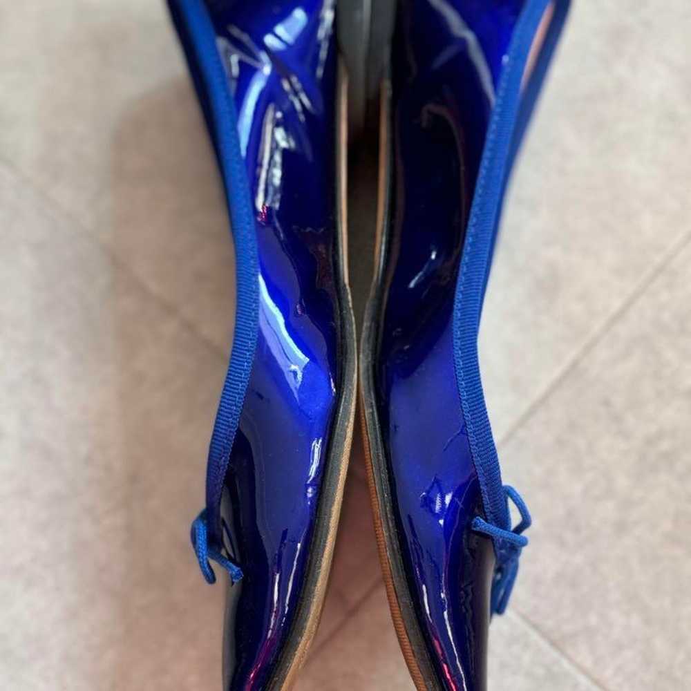 Repetto Patent Leather Pointed Toe Flat Shoes - image 3