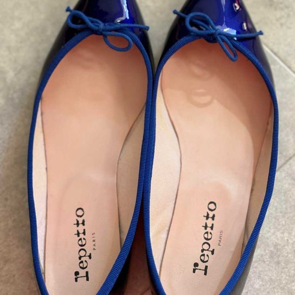 Repetto Patent Leather Pointed Toe Flat Shoes - image 6