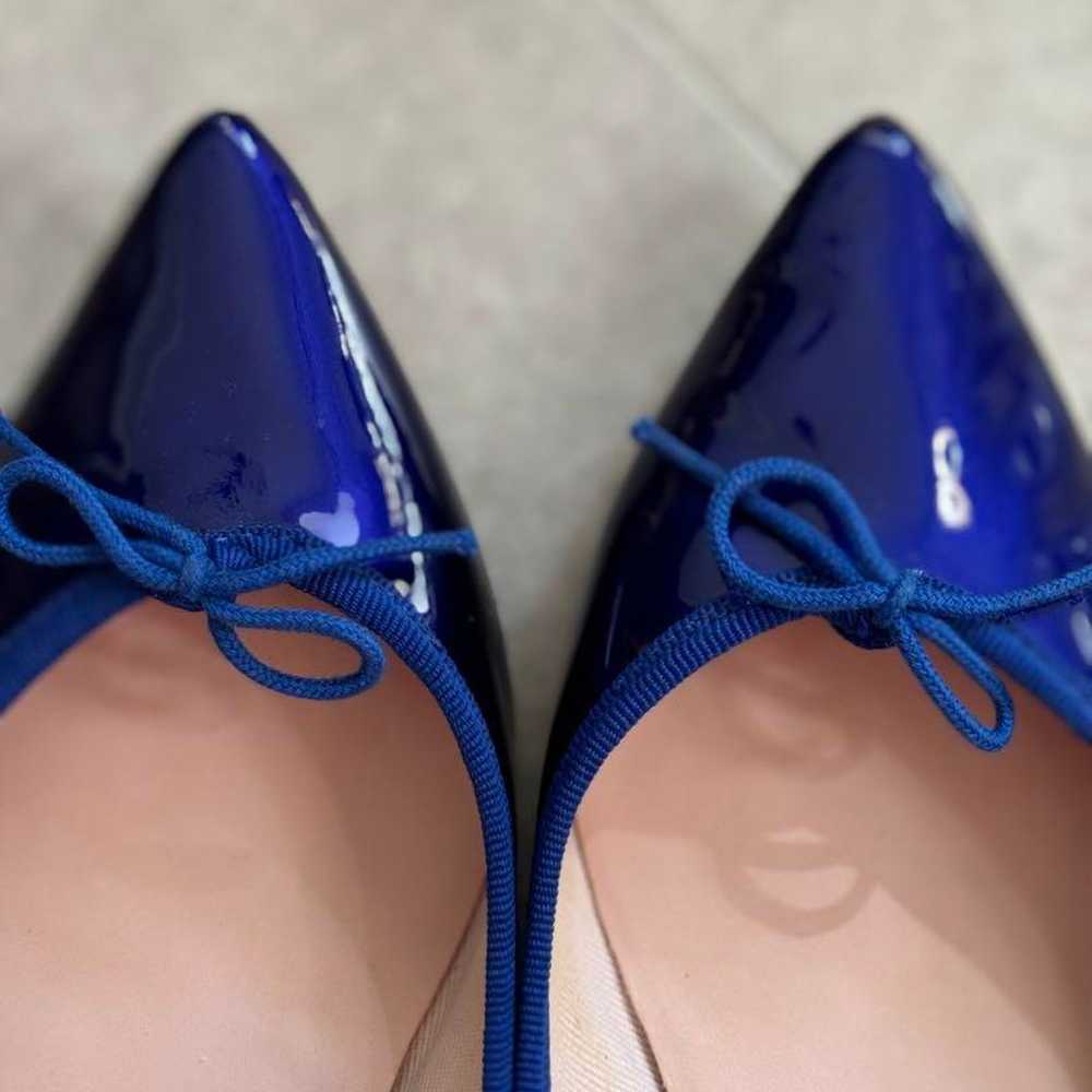 Repetto Patent Leather Pointed Toe Flat Shoes - image 7