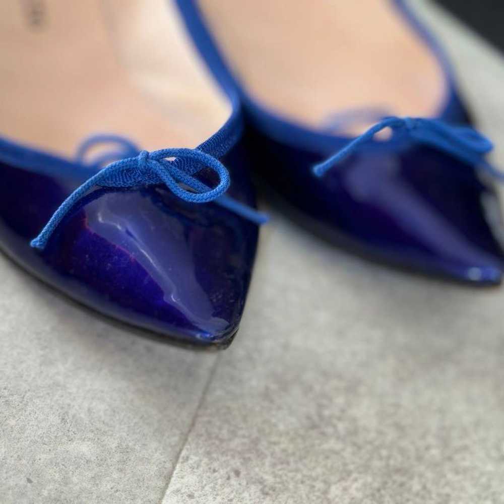 Repetto Patent Leather Pointed Toe Flat Shoes - image 9