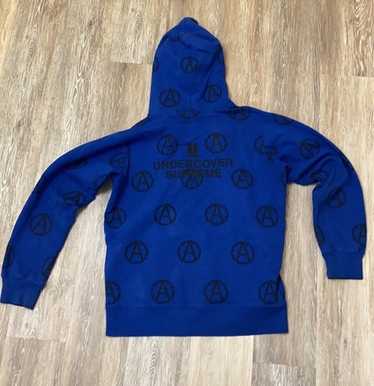 Buy Supreme x Undercover Anarchy Hooded Sweatshirt 'Royal