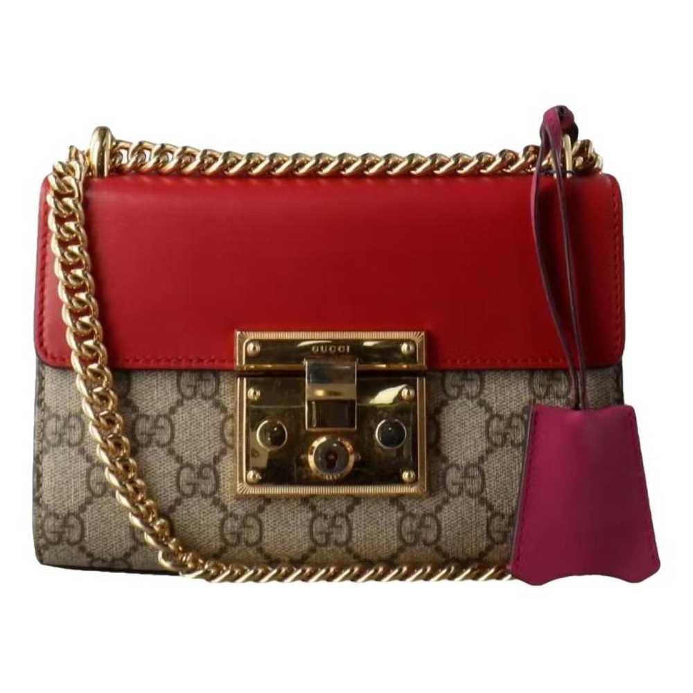 Gucci Padlock cloth handbag - image 1