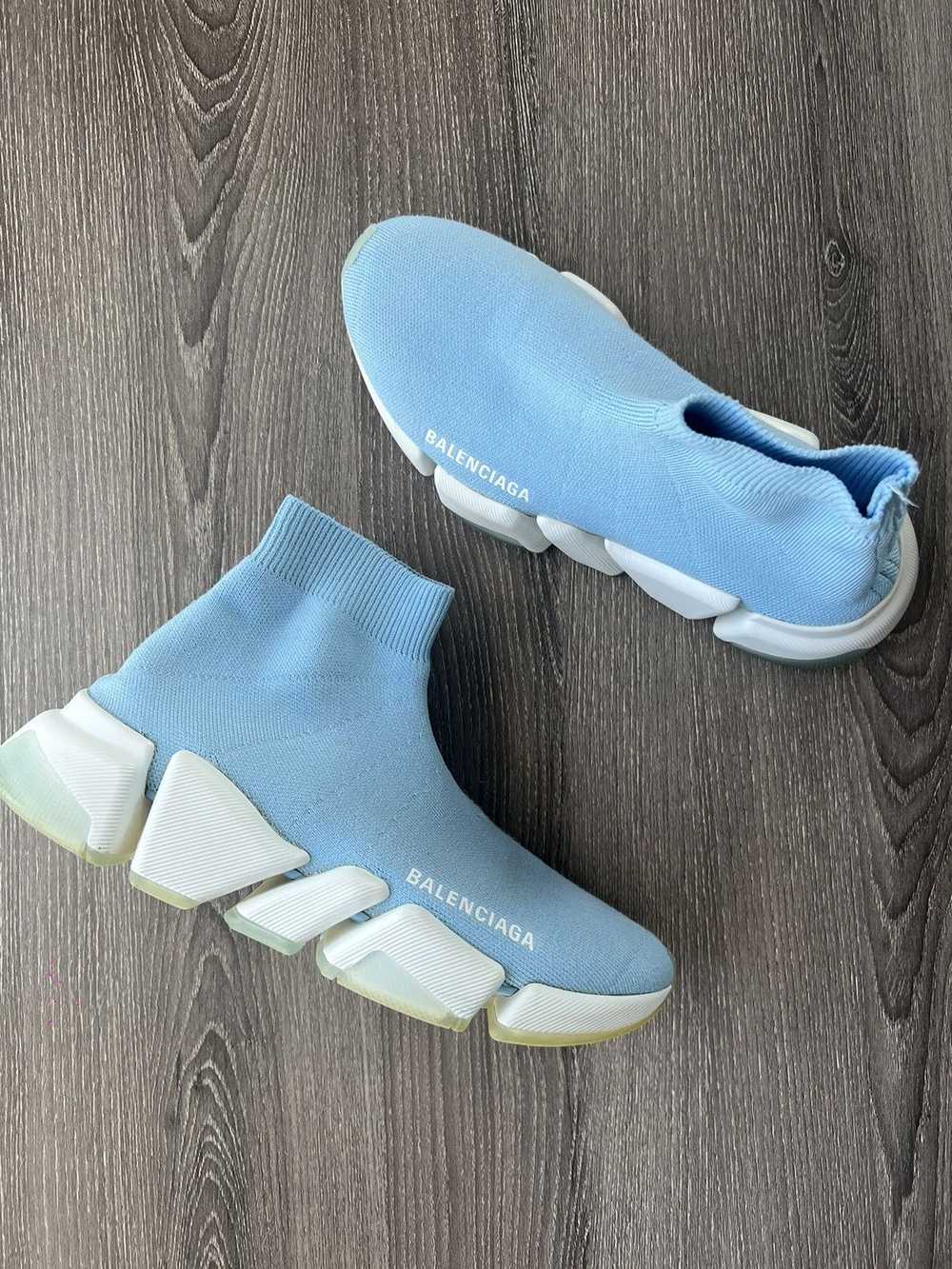 Balenciaga Balenciaga Speed Trainer 2.0 Baby Blue… - image 1