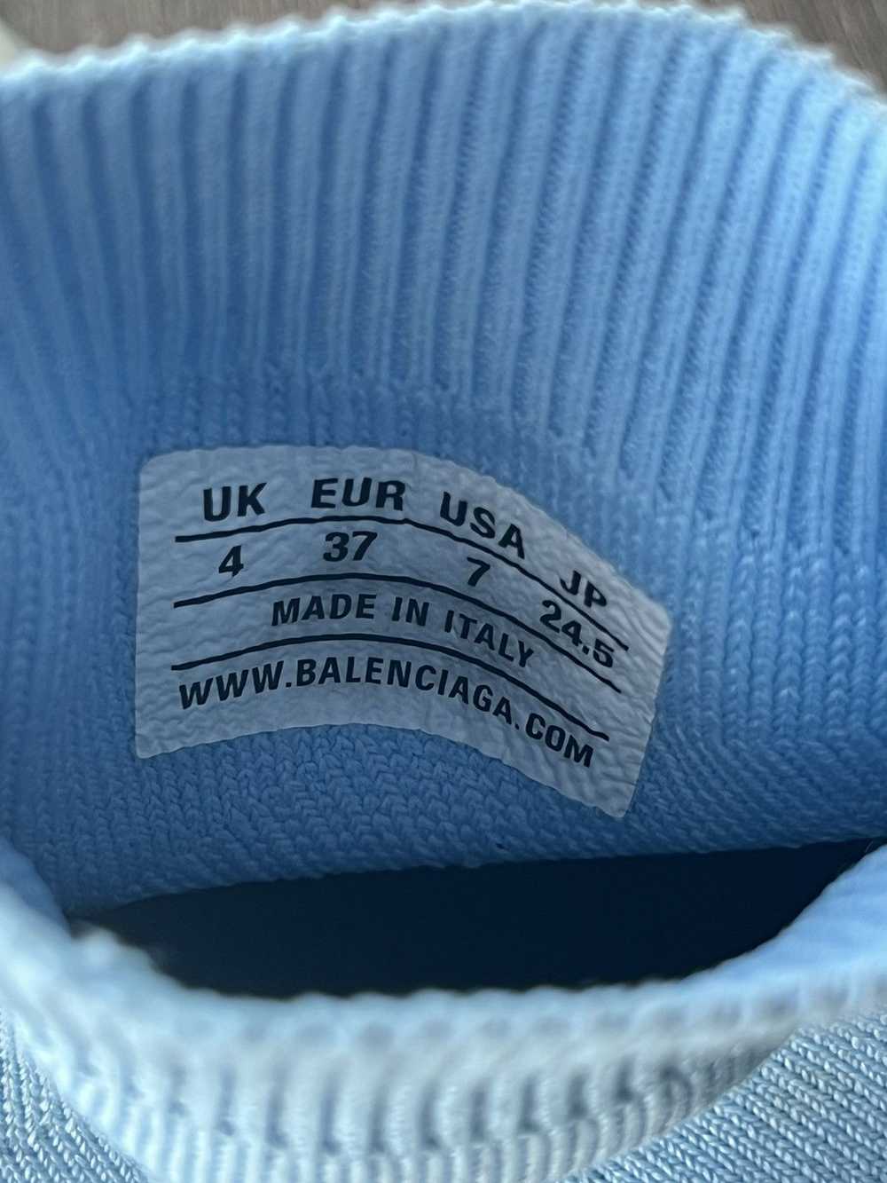 Balenciaga Balenciaga Speed Trainer 2.0 Baby Blue… - image 7