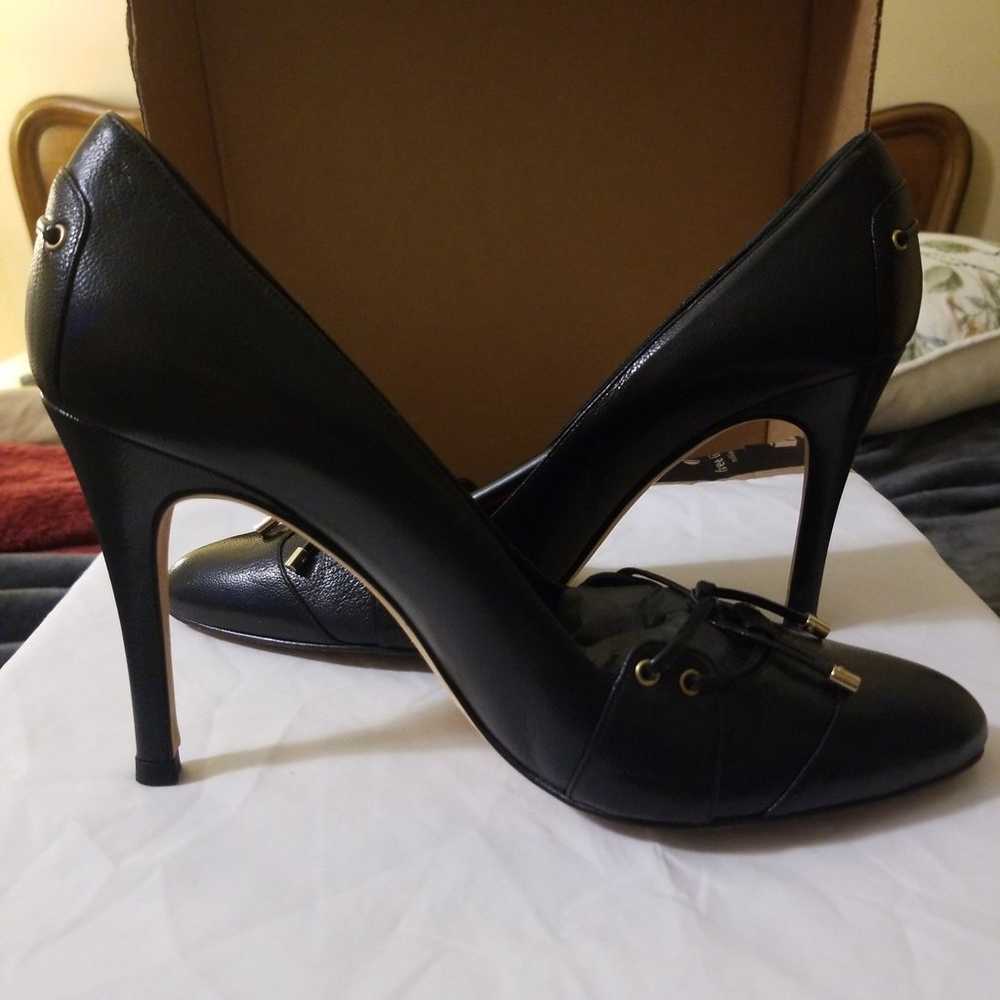 Womens Carolina Herrera black stilettos - image 1