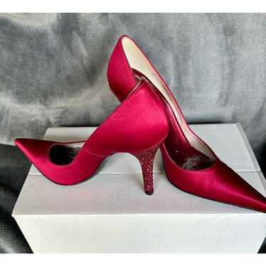 Stuart Weitzman Pointed Red Heels - image 1