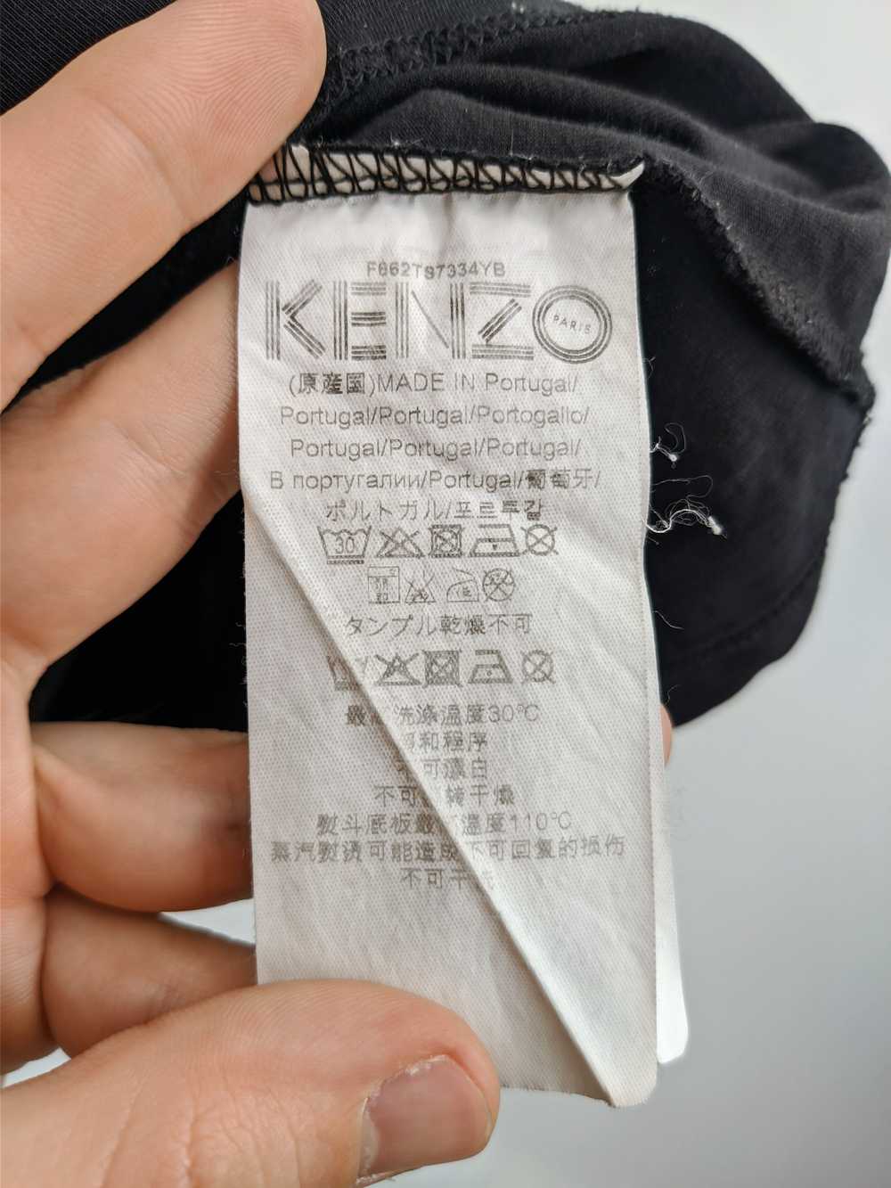 Kenzo × Luxury × Streetwear Kenzo thsirt big logo… - image 7