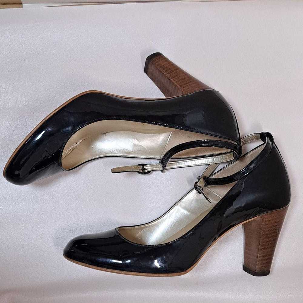 【Excellent Condition】 Diana Round Toe Pumps Black… - image 3