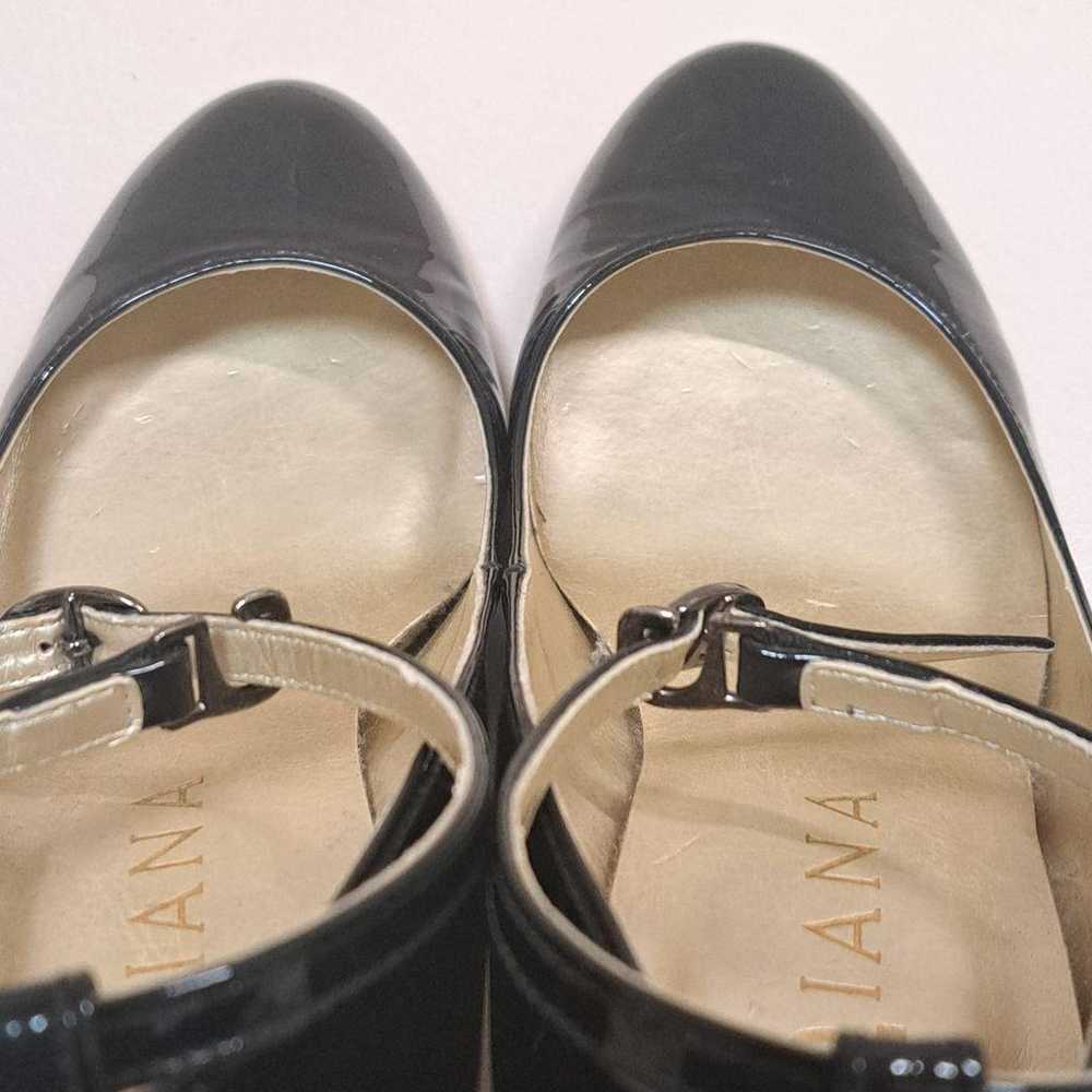 【Excellent Condition】 Diana Round Toe Pumps Black… - image 6