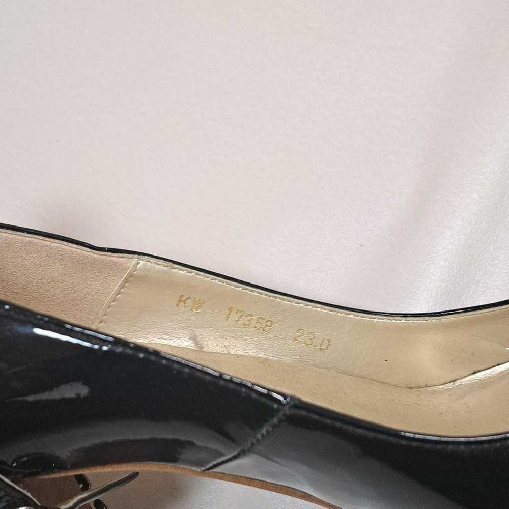 【Excellent Condition】 Diana Round Toe Pumps Black… - image 8