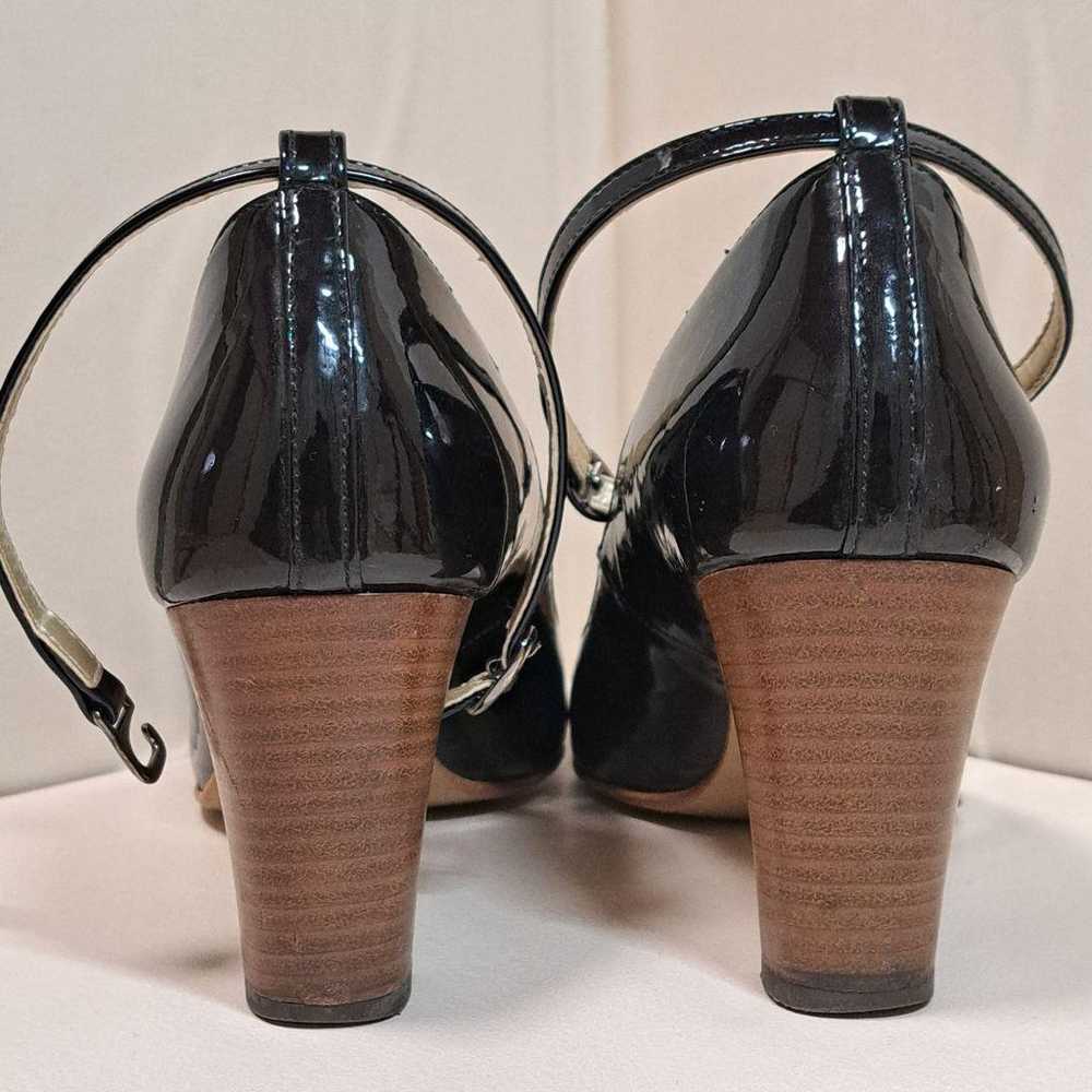 【Excellent Condition】 Diana Round Toe Pumps Black… - image 9