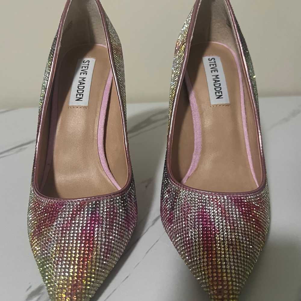 Steve Madden Rhinestone heels - image 4