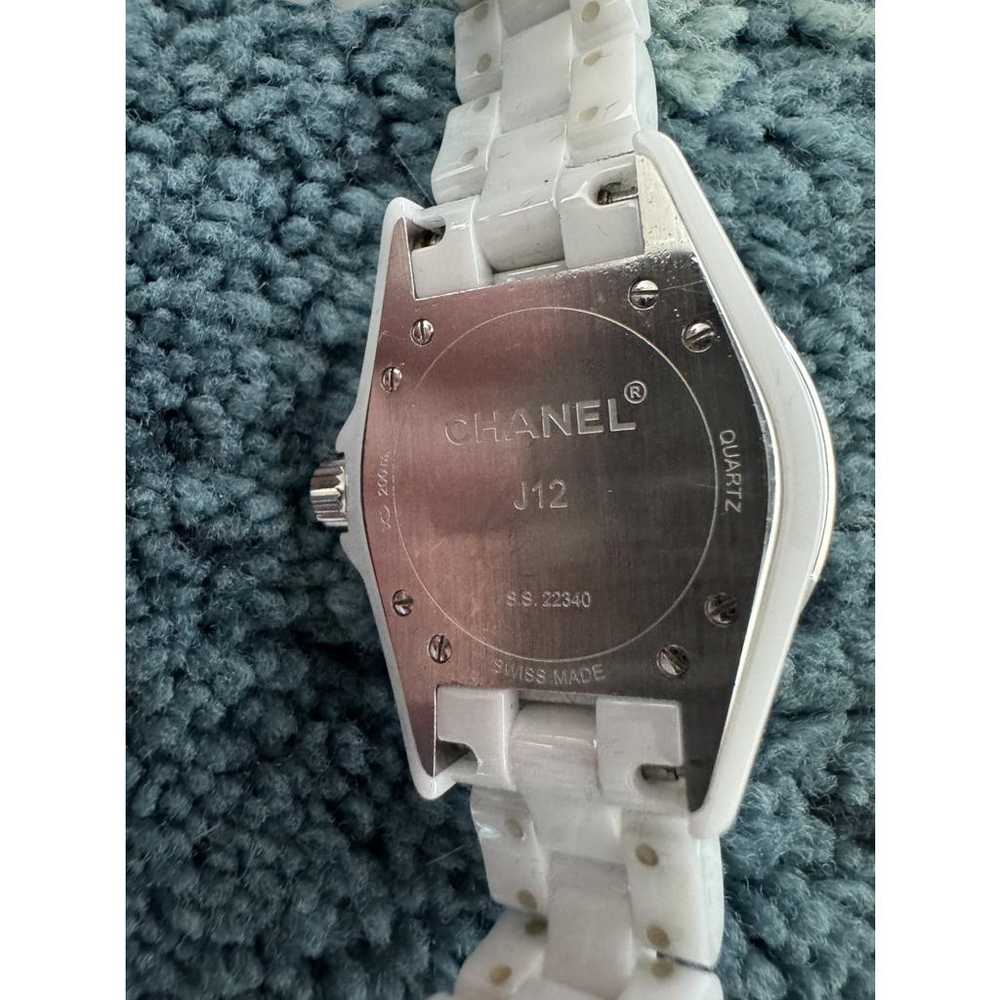 Chanel J12 Quartz ceramic watch - image 3