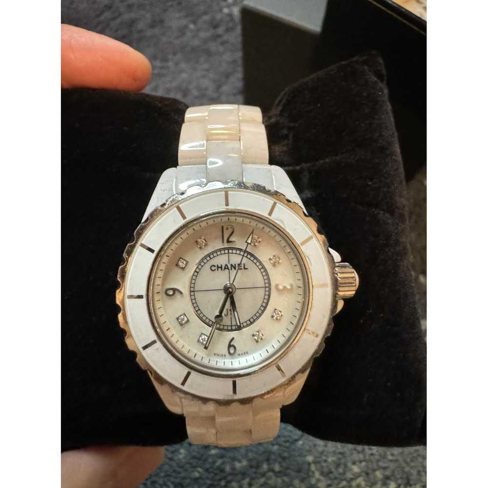 Chanel J12 Quartz ceramic watch - image 5