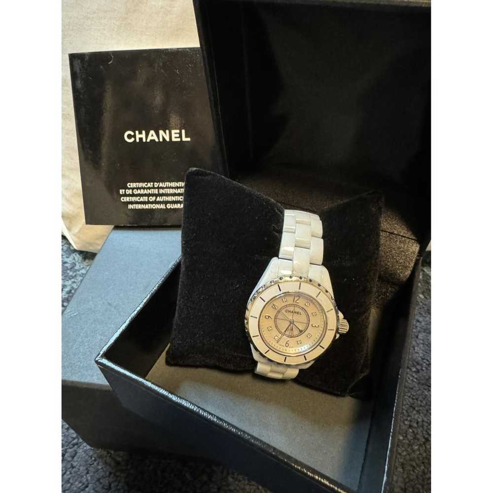 Chanel J12 Quartz ceramic watch - image 6