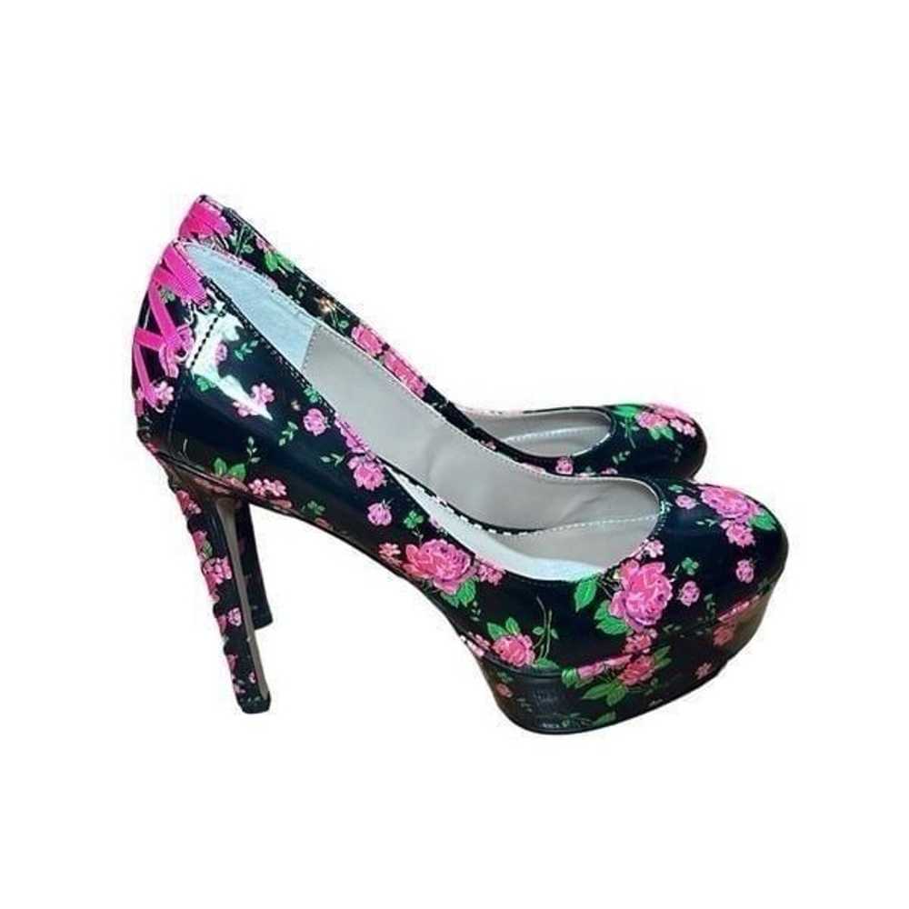 Betsey Johnson Bonnee Citron Platform High Heels … - image 1