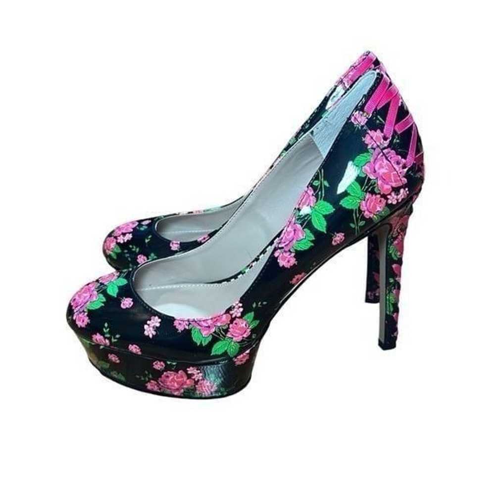 Betsey Johnson Bonnee Citron Platform High Heels … - image 2