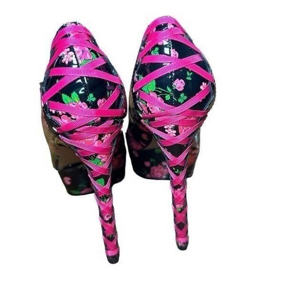 Betsey Johnson Bonnee Citron Platform High Heels … - image 6