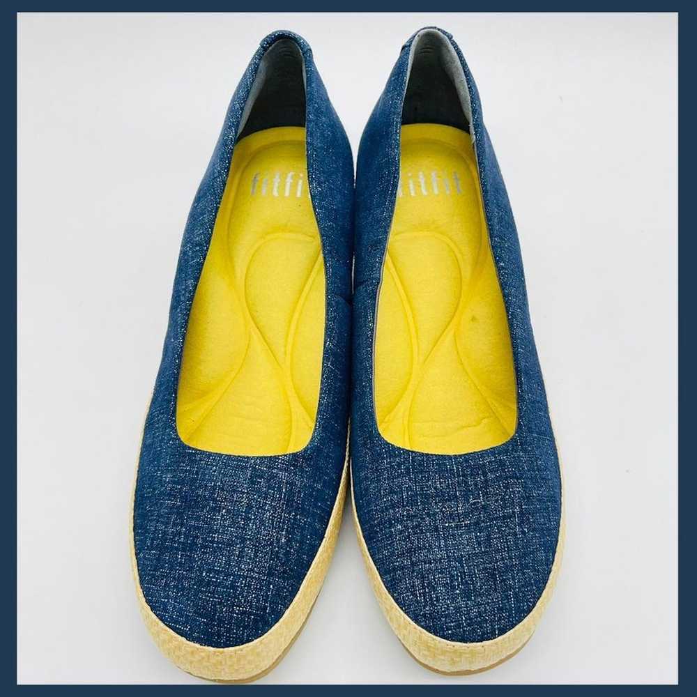 【Beautiful Condition】 Fit-fit☆Pumps Canvas☆25cm☆N… - image 5