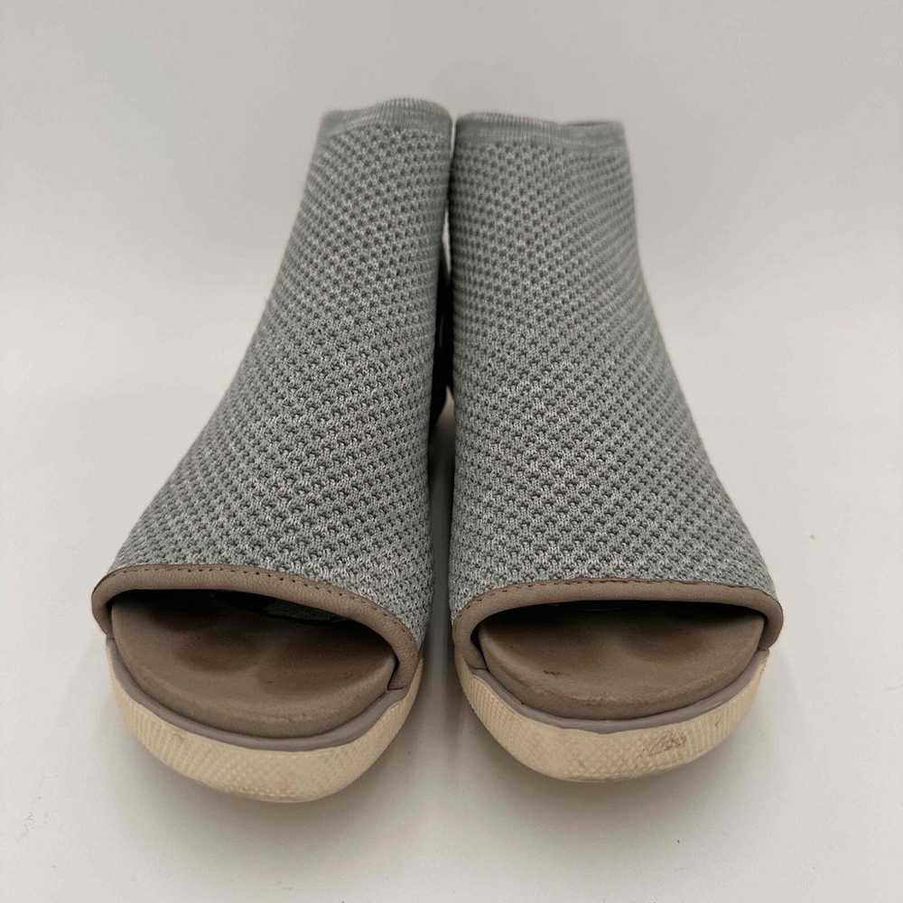 Eileen Fisher Gray Snug Knit Upper Recycled Platf… - image 3