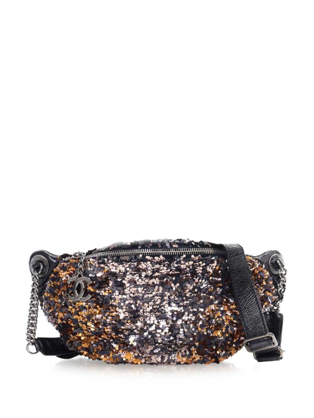 CHANEL Pre-Owned 2018 Sequin Embellished Glazed C… - image 1