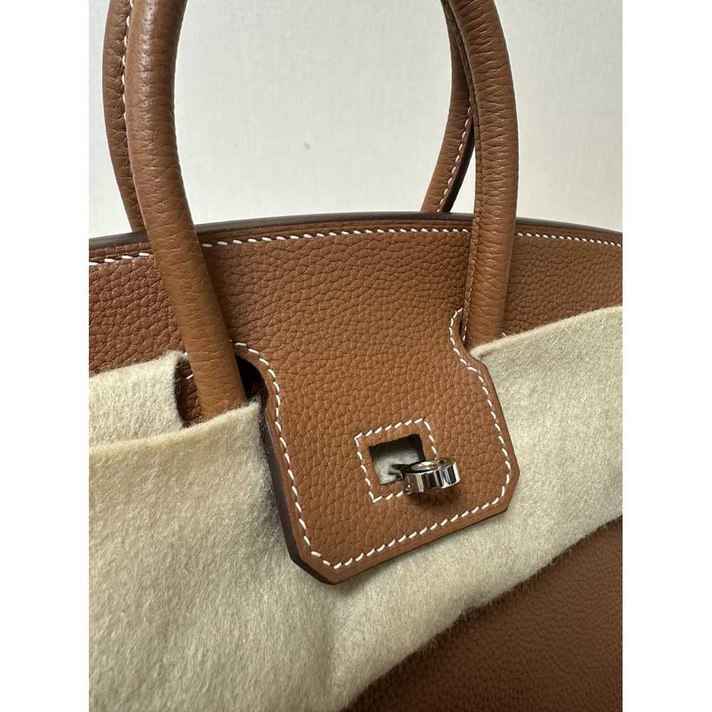 Hermès Birkin 25 leather handbag - image 3