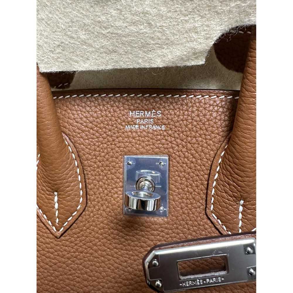 Hermès Birkin 25 leather handbag - image 4