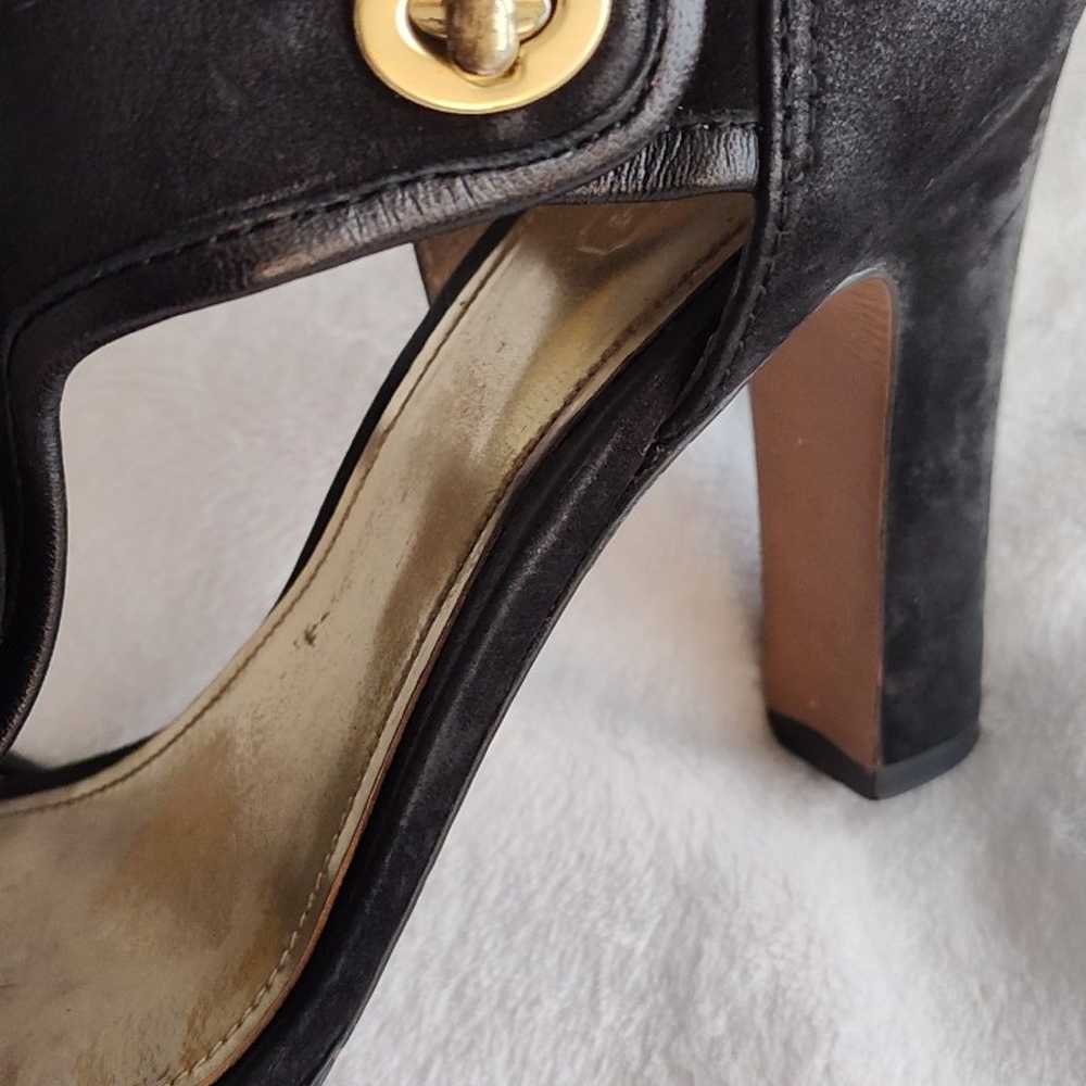 Coach black 9B heels - image 2